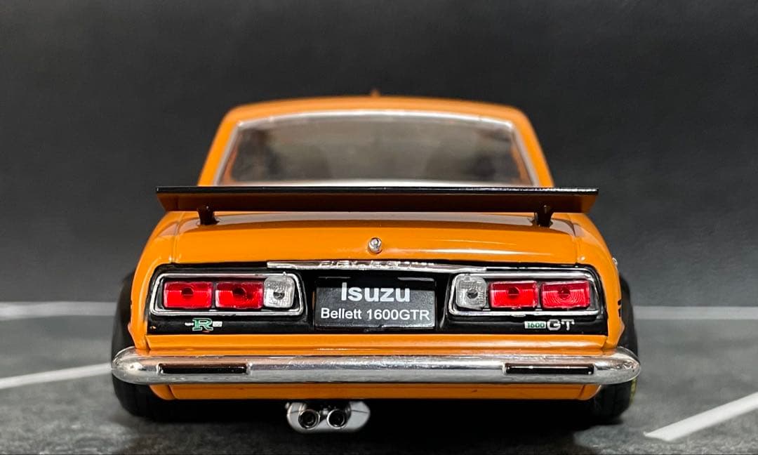 1/24 アシェット 国産名車 ISUZU ベレット GTR改 旧車 カスタム