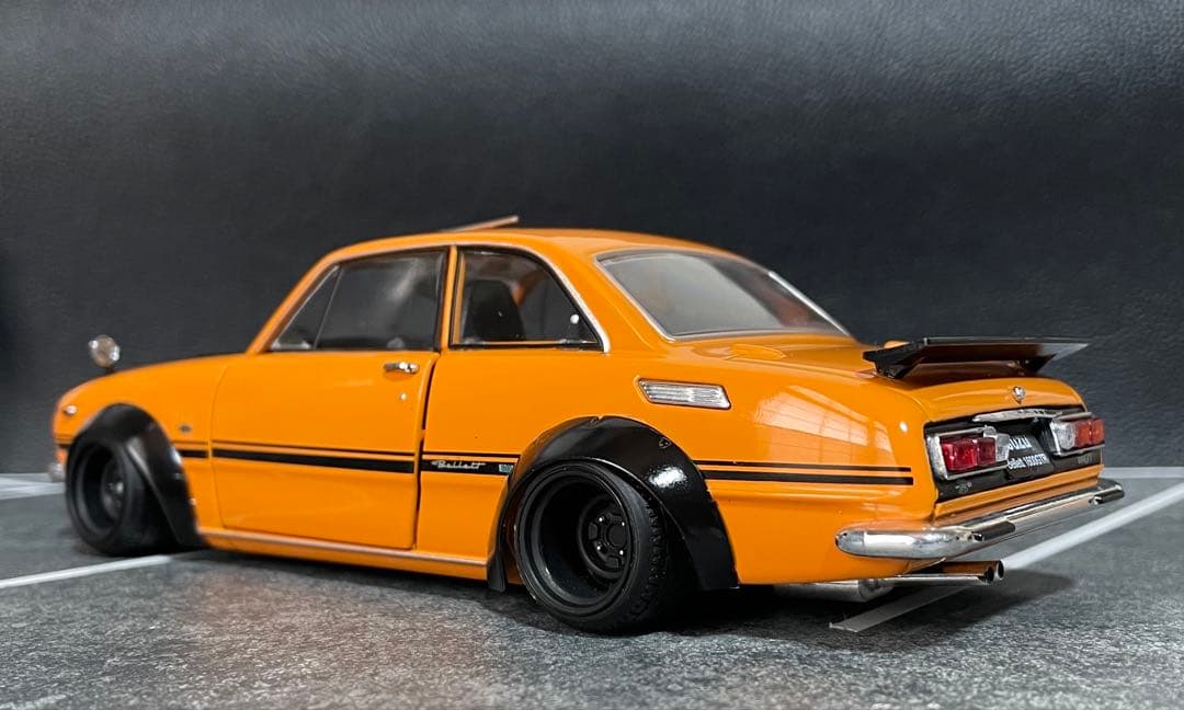 1/24 アシェット 国産名車 ISUZU ベレット GTR改 旧車 カスタム