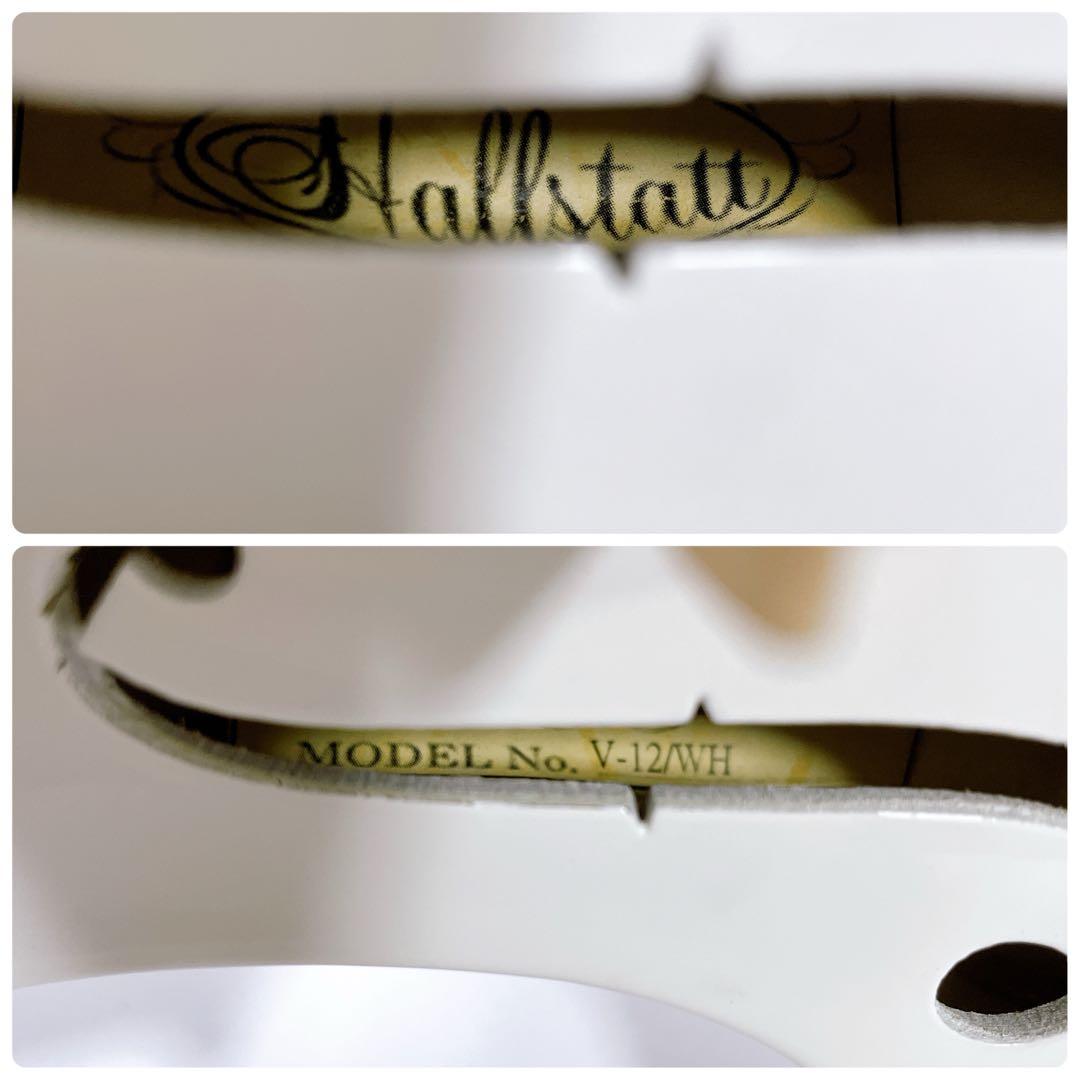 ✨未使用級✨Hallstatt V-12 4/4 バイオリン ホワイト 付属多数