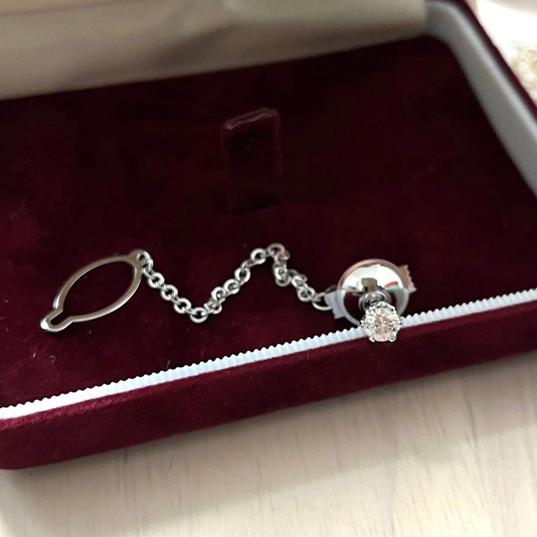 プラチナ ダイヤモンド ネクタイピン