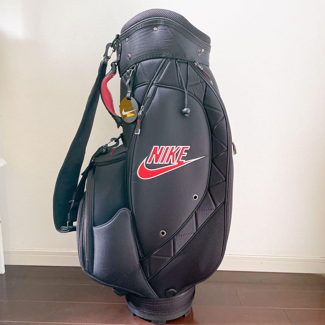 廃盤　NIKE ナイキゴルフ　キャディバッグ ブラック/レッド