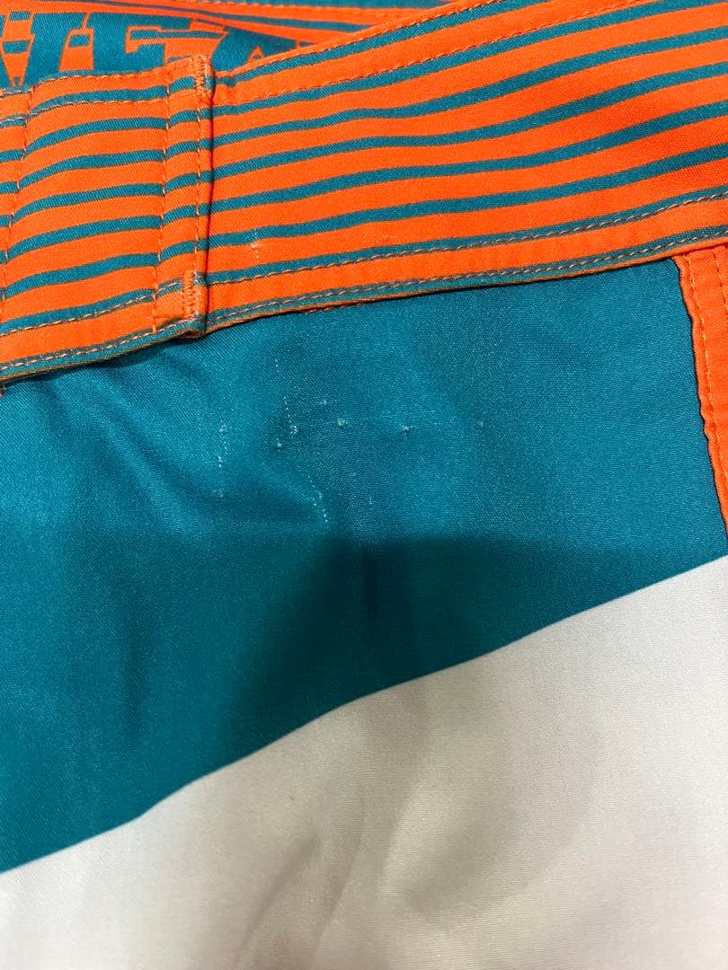 CHULA WEAR フィジークサーフパンツ　サイズ26 オレンジ・ターコイズ