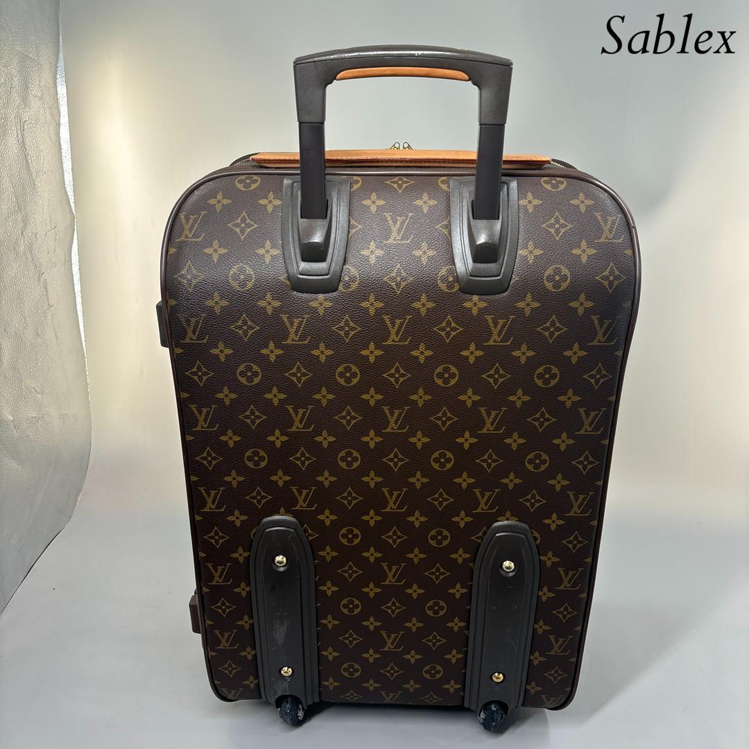 極美品 ルイヴィトン M23294 モノグラム ペガス55 2輪 キャリーケース