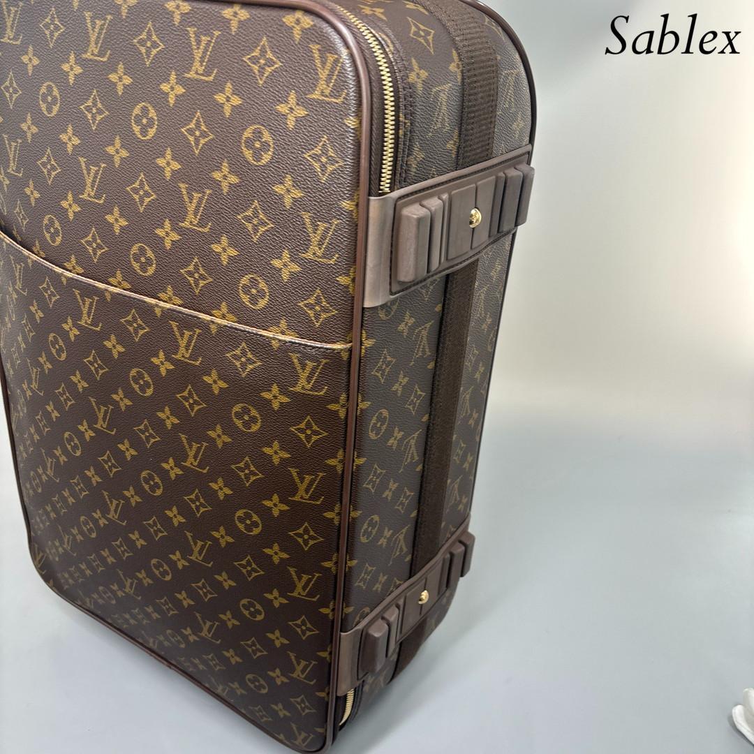 極美品 ルイヴィトン M23294 モノグラム ペガス55 2輪 キャリーケース