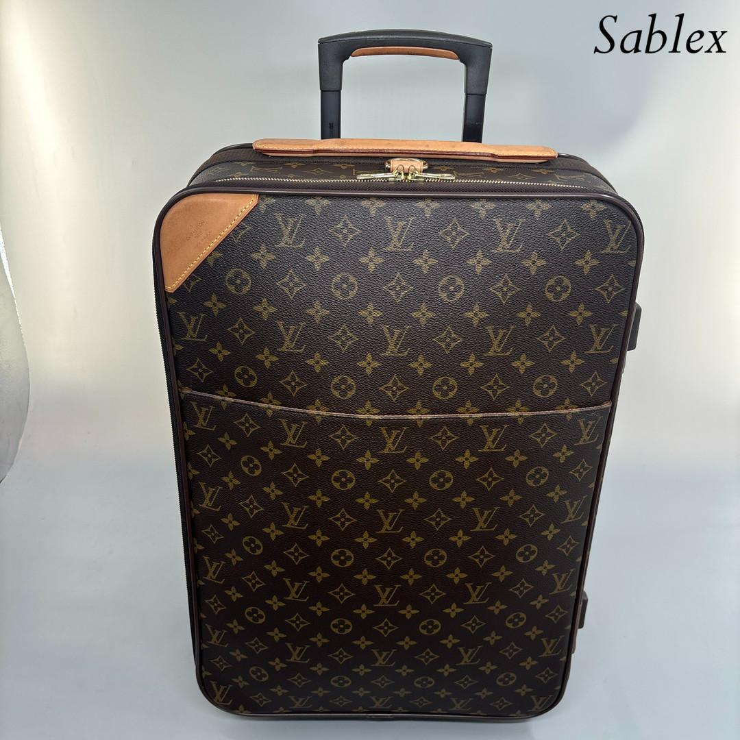 極美品 ルイヴィトン M23294 モノグラム ペガス55 2輪 キャリーケース