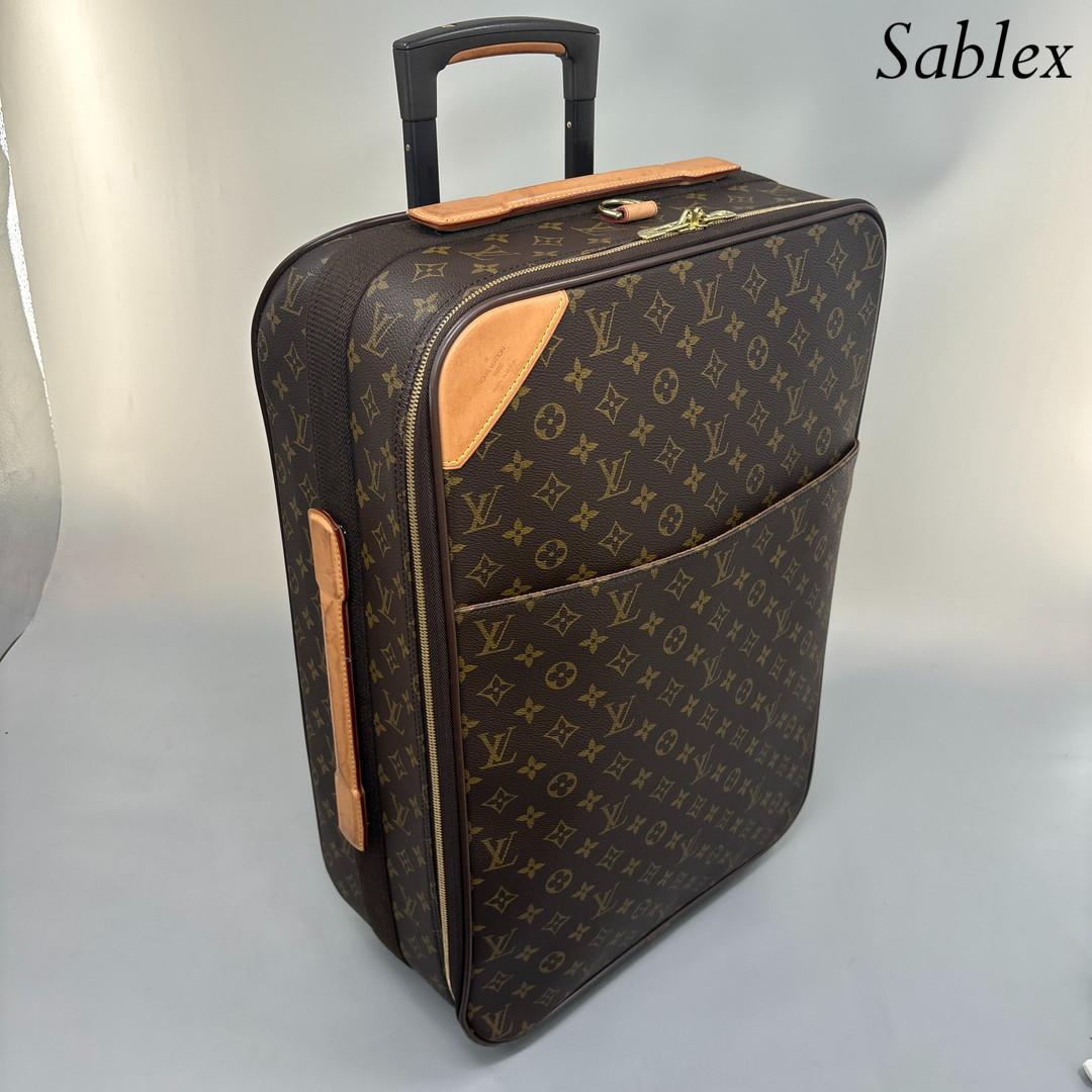 極美品 ルイヴィトン M23294 モノグラム ペガス55 2輪 キャリーケース