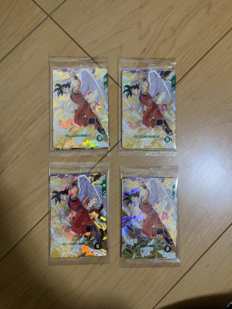 SDVP-020,021,022 孫悟空 ベジータ バーダック 3枚セット×4