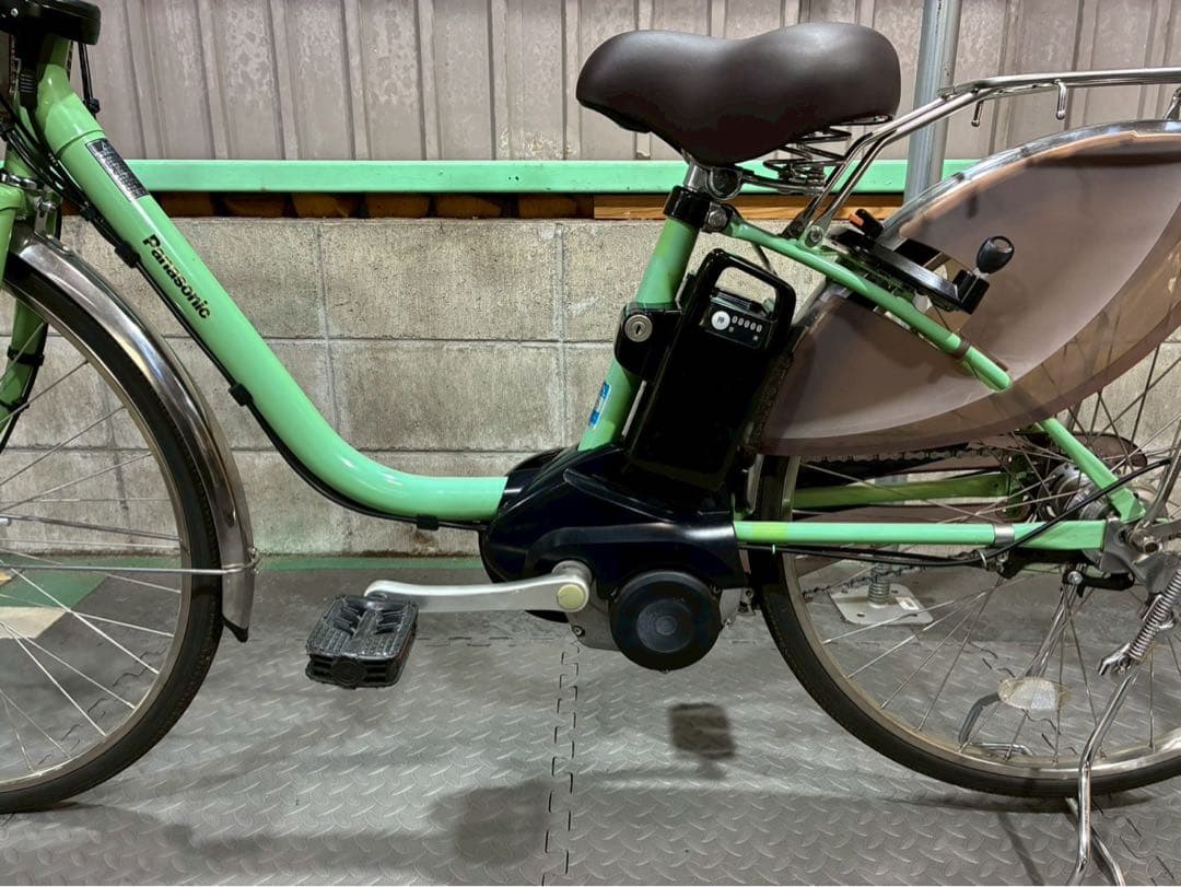 №8301 電動自転車 パナソニック ビビDX 26インチ バッテリー大容量！