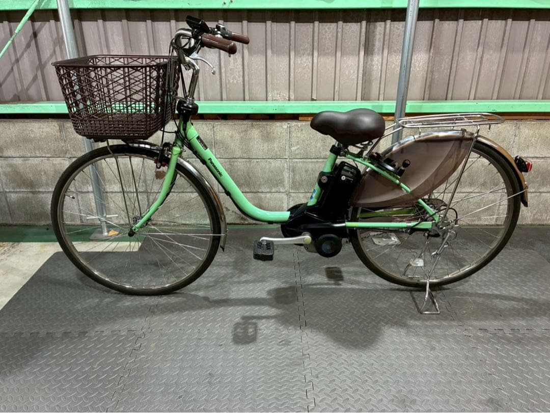 №8301 電動自転車 パナソニック ビビDX 26インチ バッテリー大容量！