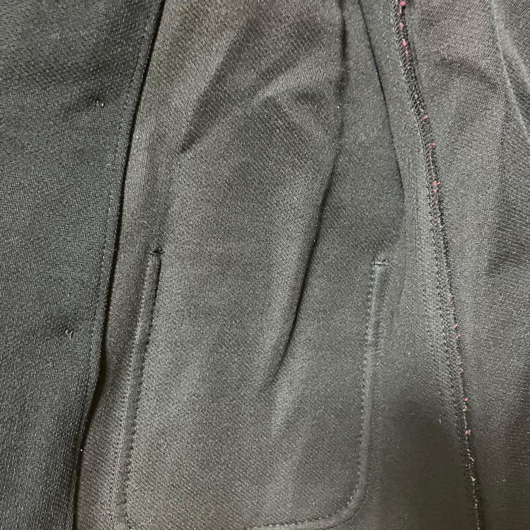 フランス製　コムデギャルソンシャツ　ブラック ピーコート ウール混紡　ショート丈