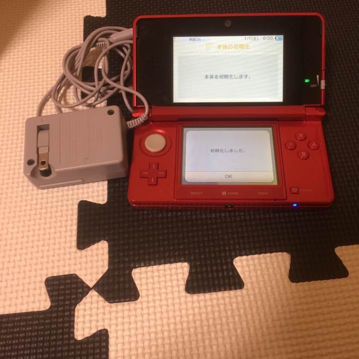 3DS本体、充電器