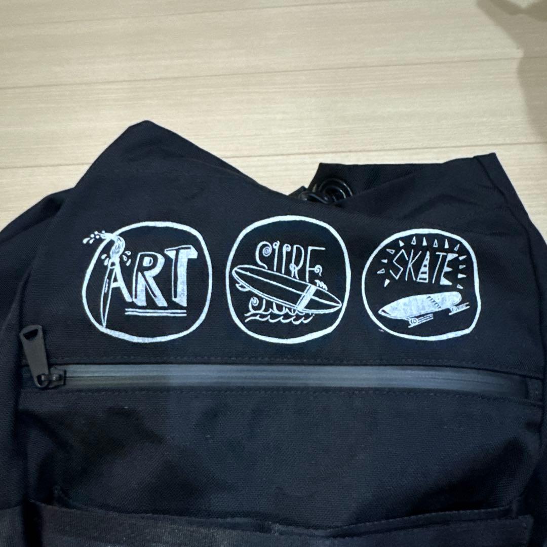 ポーター　blanks 黒　リュック　バックパック　スケーター