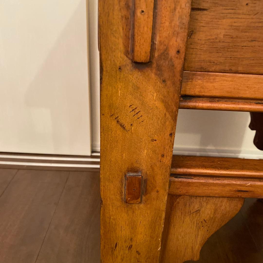 お値下げ⭐︎ベルメゾン　サイドテーブル　アンティーク風