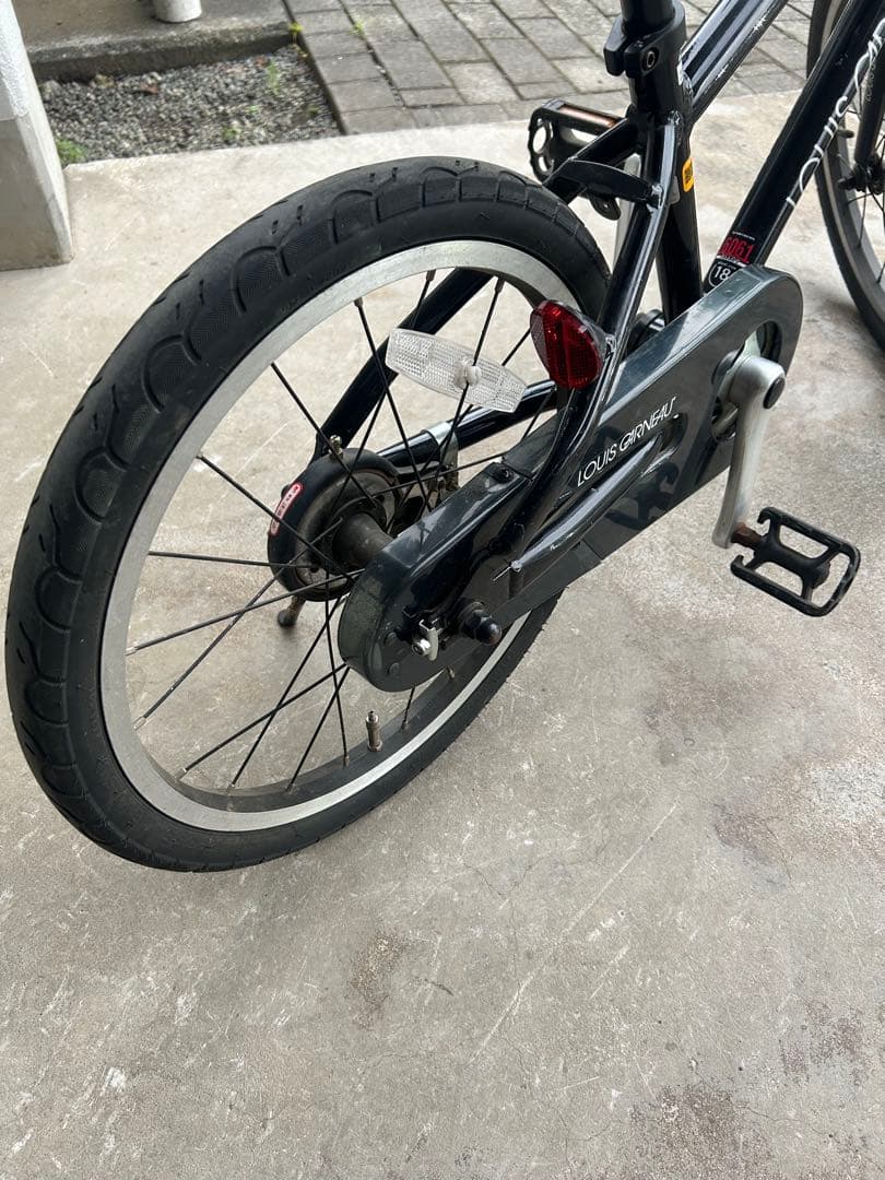 ルイガノ自転車 18インチ　ブラック