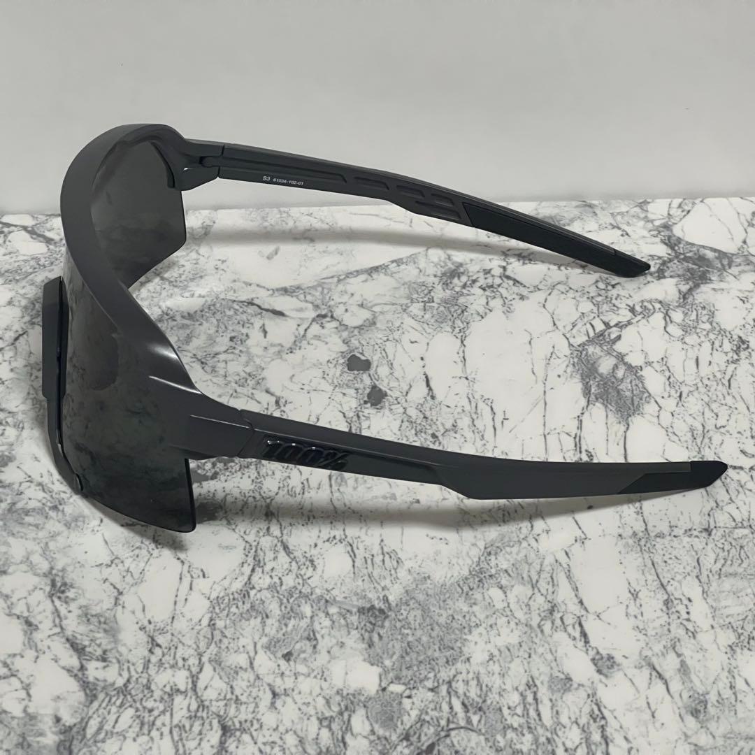 100% ワンハンドレッド サングラス S3 Matte Cool Grey