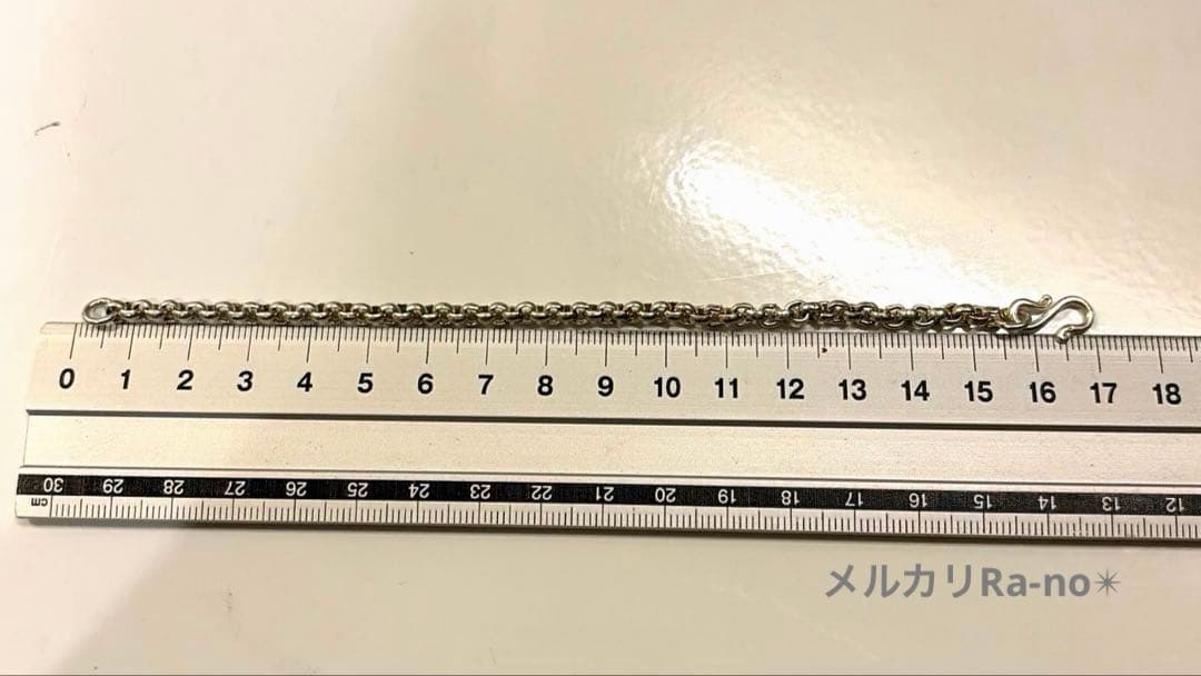 カレンシルバー　チェーン　ブレスレット　※B102-2