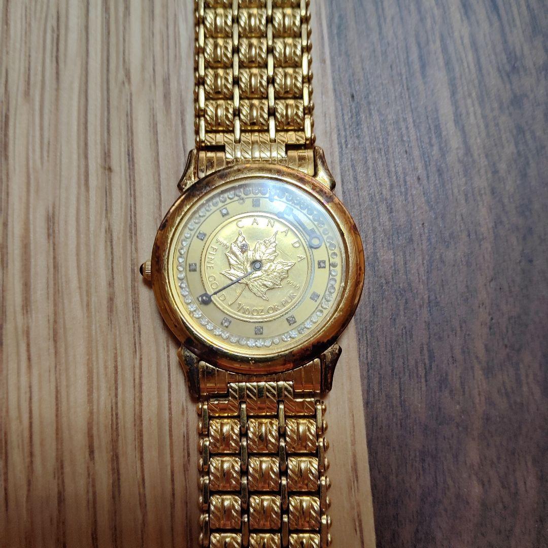 エルジン10分の1オンス金貨腕時計