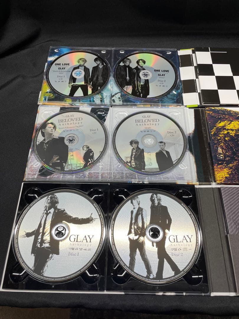 C3【保管品】GLAY Anthology CD グレイ アンソロジー 5P