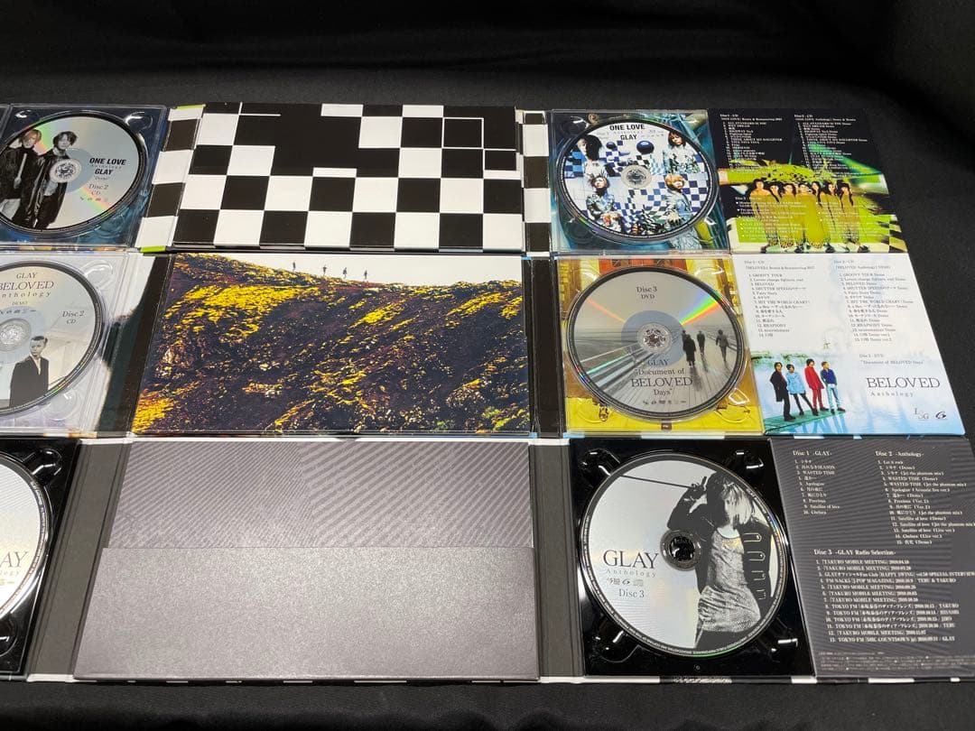 C3【保管品】GLAY Anthology CD グレイ アンソロジー 5P