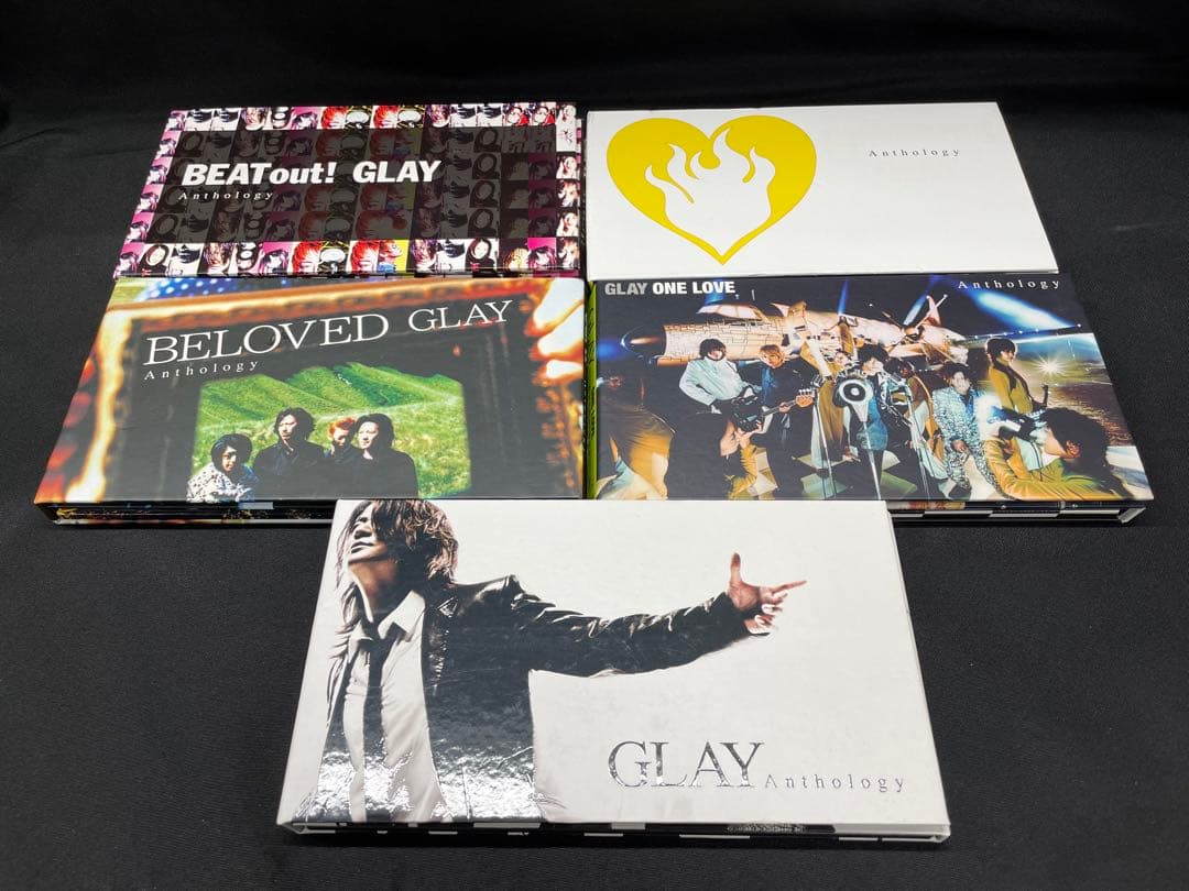 C3【保管品】GLAY Anthology CD グレイ アンソロジー 5P