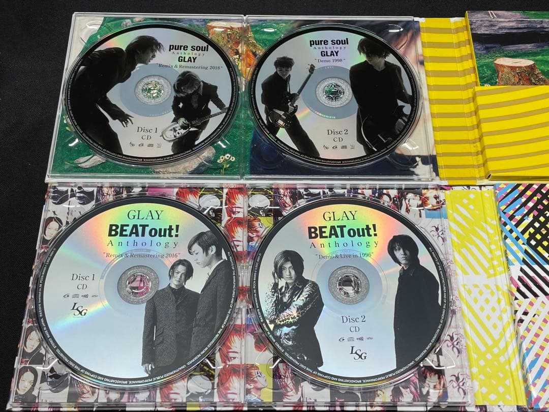 C3【保管品】GLAY Anthology CD グレイ アンソロジー 5P