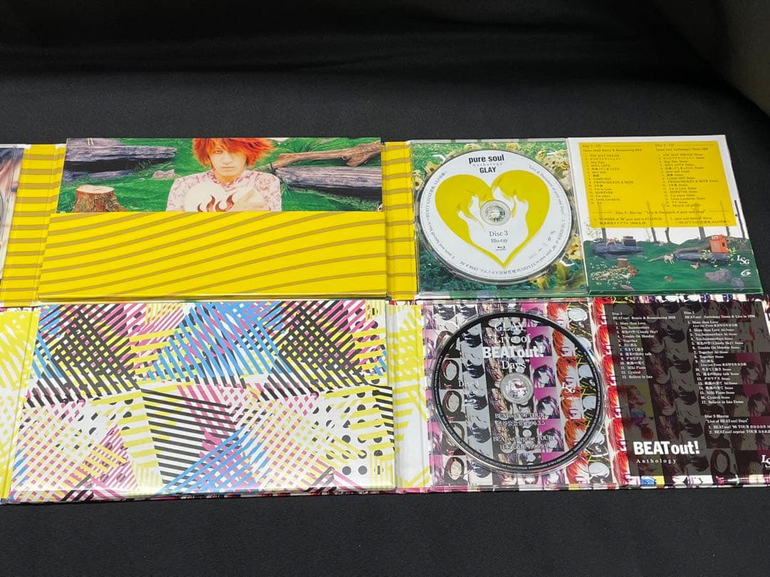C3【保管品】GLAY Anthology CD グレイ アンソロジー 5P
