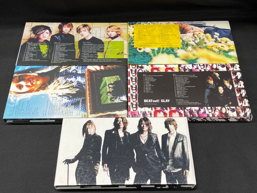 C3【保管品】GLAY Anthology CD グレイ アンソロジー 5P