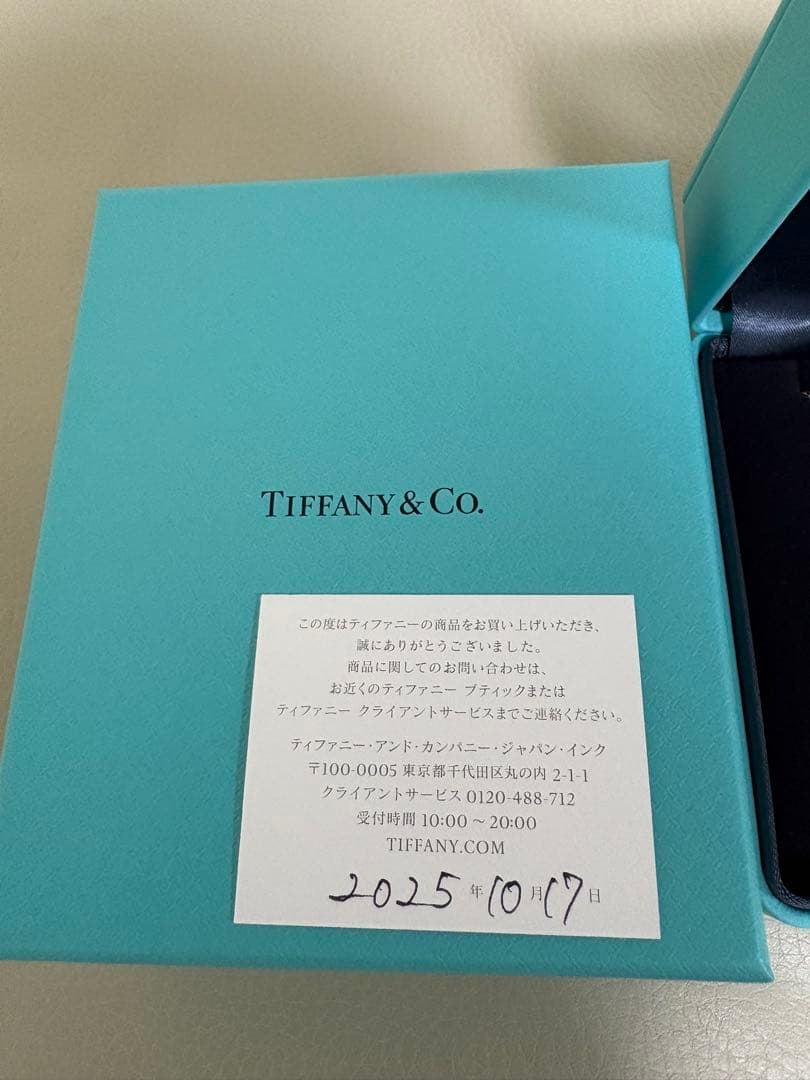 ティファニー　ノット　ネックレス　ローズゴールド