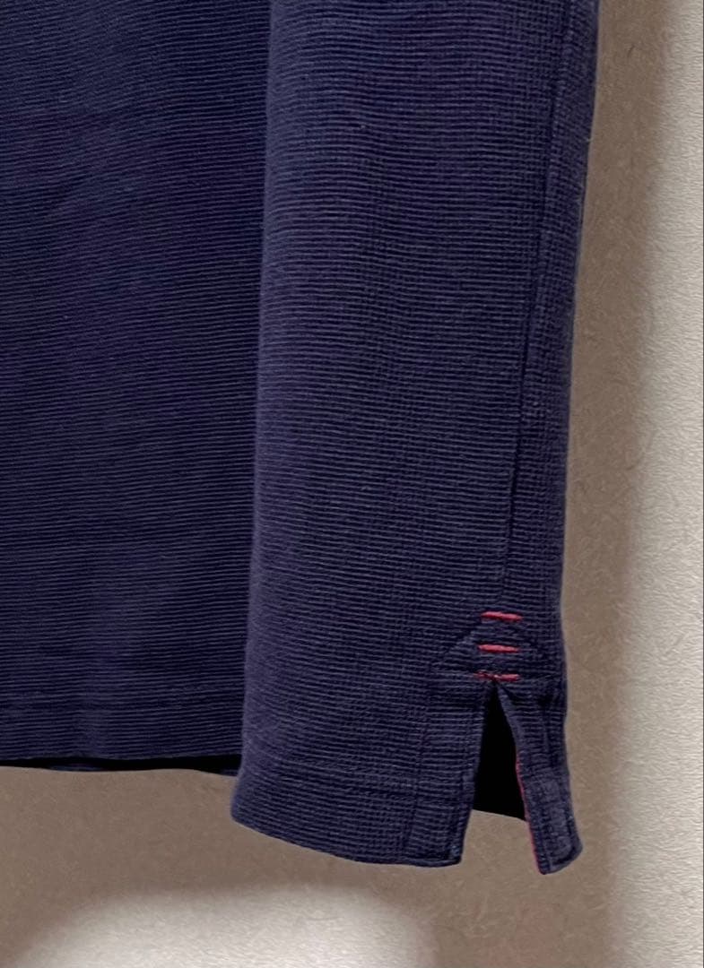 Canterbury 半袖 スタンドカラー ポロシャツ ネイビー Mサイズ 新品