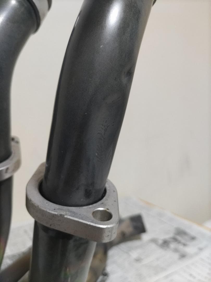 ZZR1400 ワイバン チタン フルエキマフラー 俳ガスレポート付き