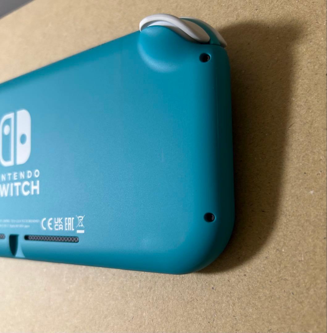 ニンテンドースイッチライト ターコイズ　本体のみ中古品☆