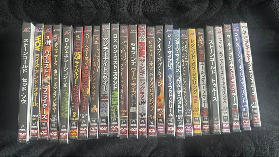 WWE DVD 25タイトルセット(17未開封)