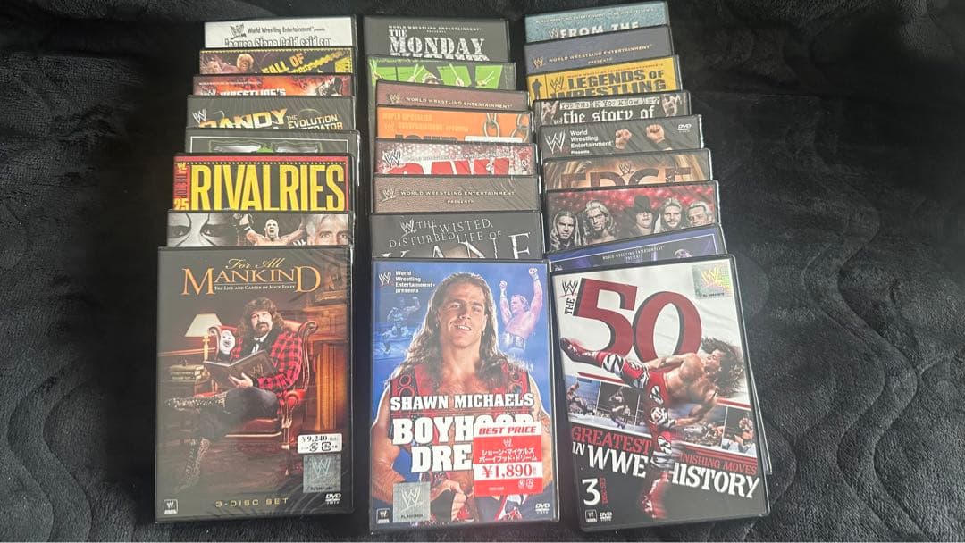 WWE DVD 25タイトルセット(17未開封)