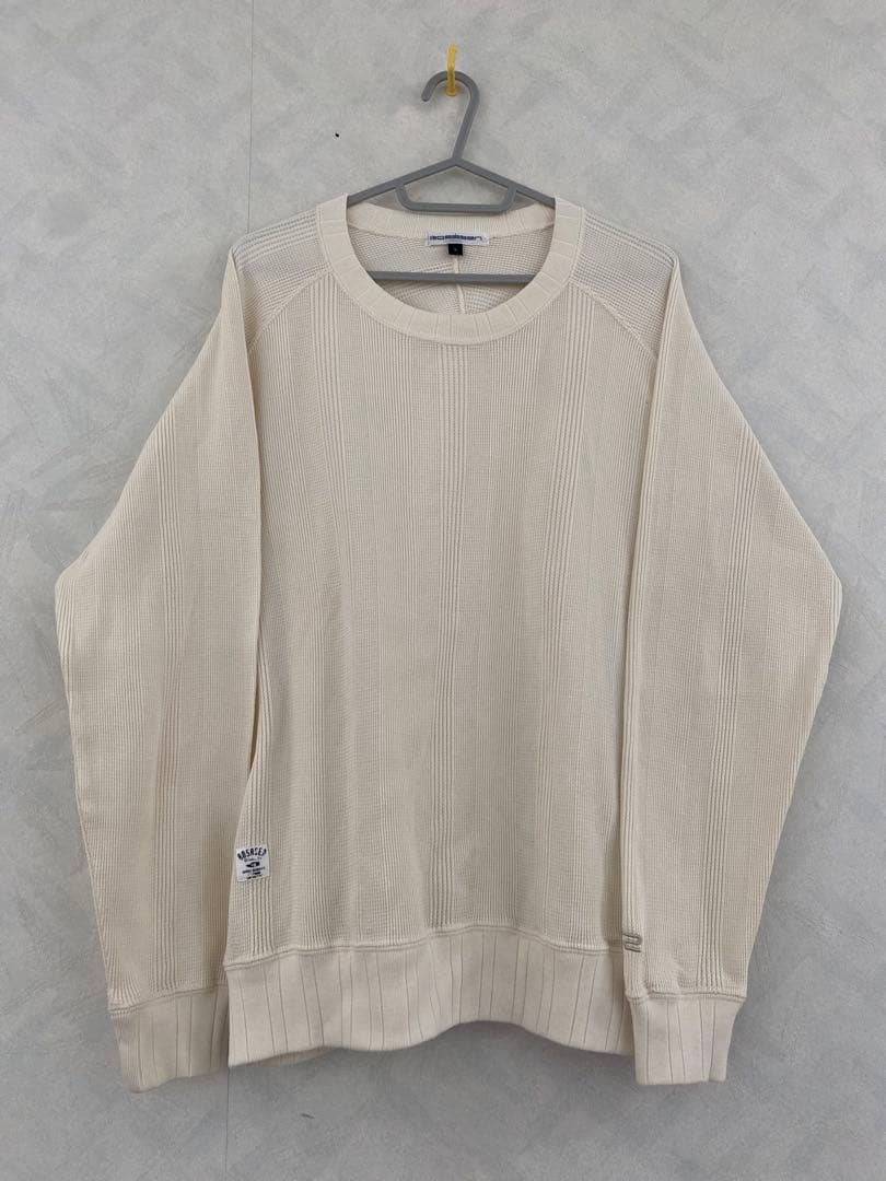 Rosasen ロサーセン ランダムワッフルトレーナー Lサイズ メンズ ゴルフ