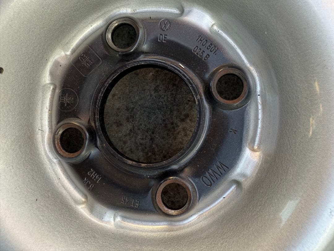 VW純正14インチ スチールホイール