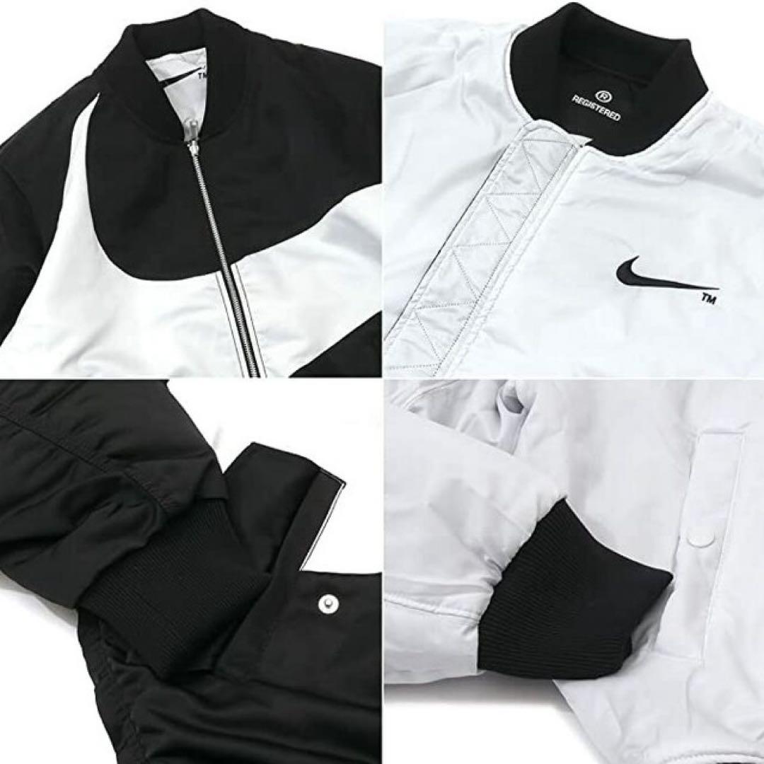 ナイキ スウッシュ ボンバージャケット MA-1 リバーシブル　Ｌサイズ