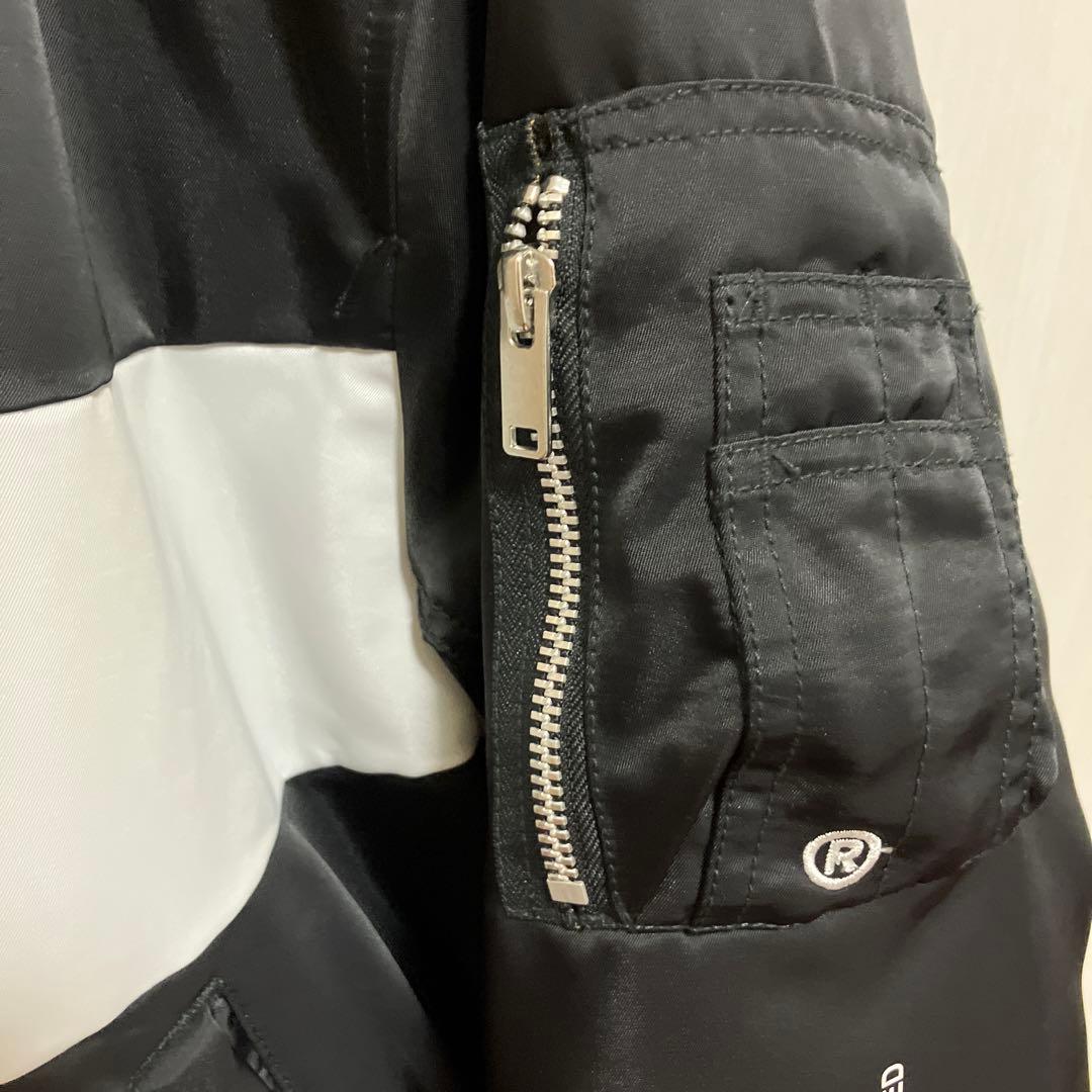 ナイキ スウッシュ ボンバージャケット MA-1 リバーシブル　Ｌサイズ