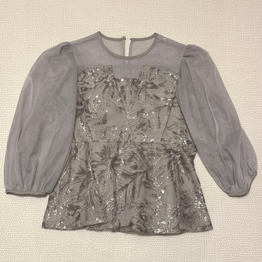 Lejaペプラムパーティードレス Mサイズ