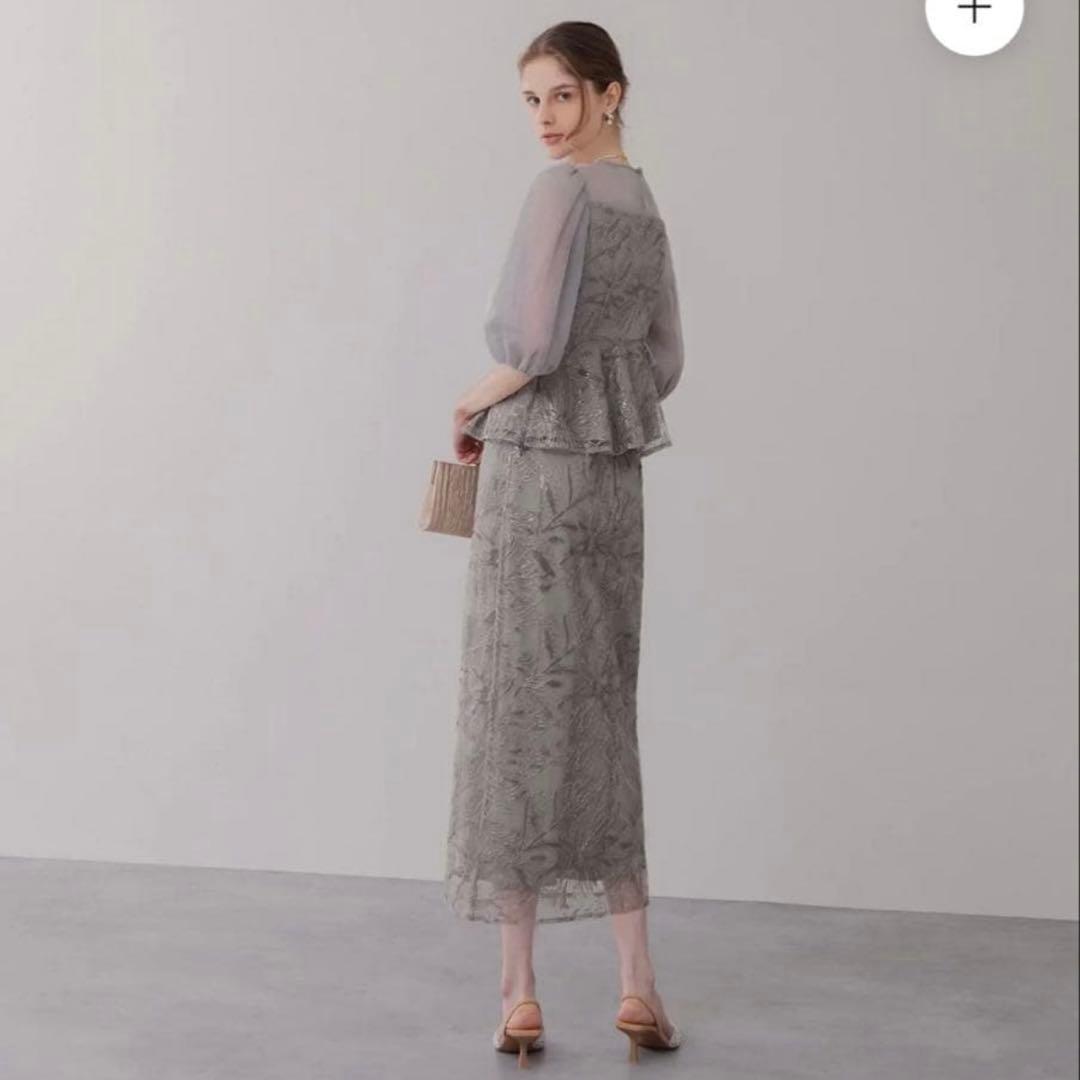 Lejaペプラムパーティードレス Mサイズ