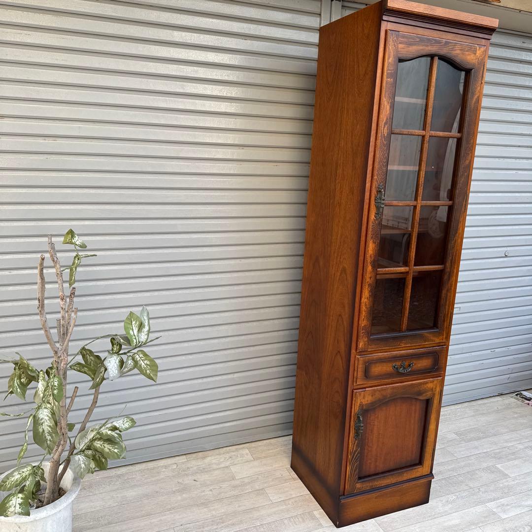 karimoku/カリモク コロニアル スリム カップボード キャビネット