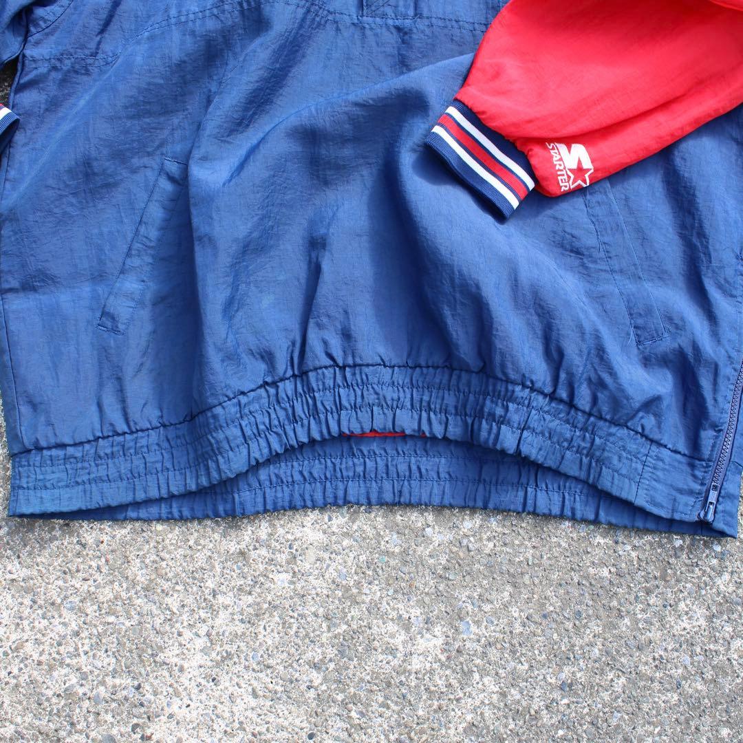 Starter 90s クリーブランド インディアンス XL 古着プルジャケット