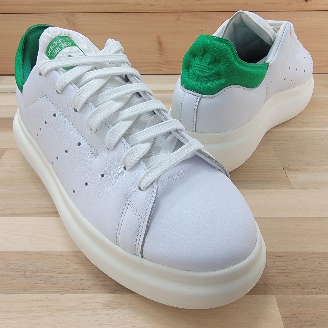 アディダス スタンスミス PF ホワイト/グリーン 25cm