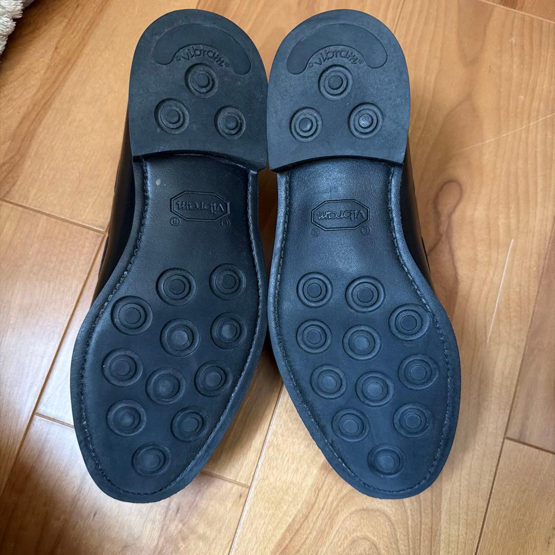 Berwick タッセルローファー ブラック　8491