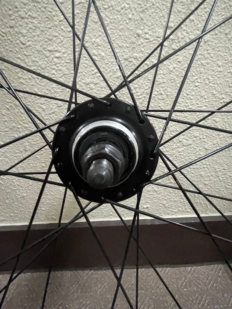 ピストバイクホイール 前後セット 競輪 700c ディープリム