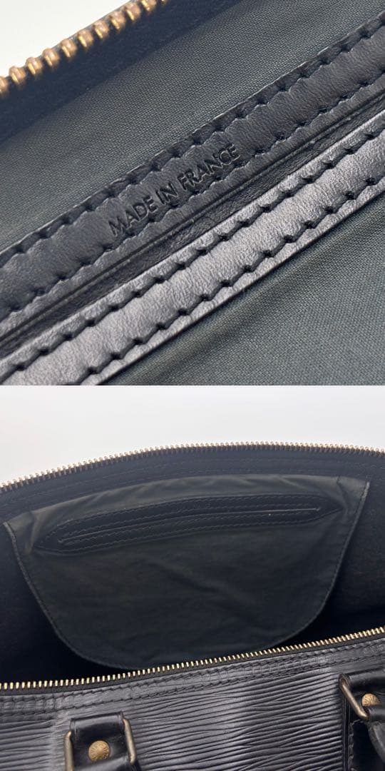 ルイヴィトン M42982 エピ スピーディ40 ボストンバッグ ノワール