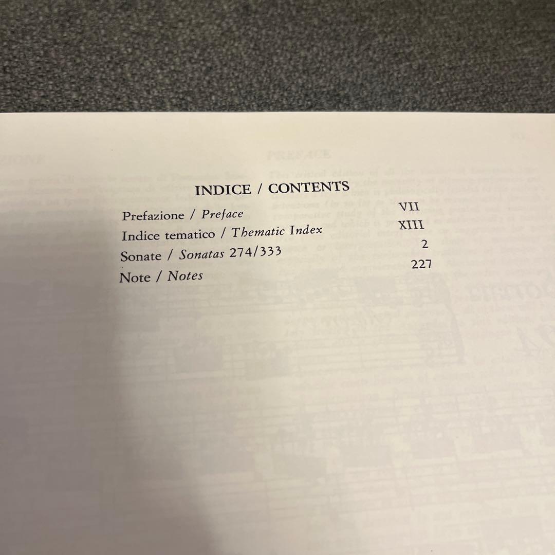 Scarlatti Sonate per clavicembalo 6巻