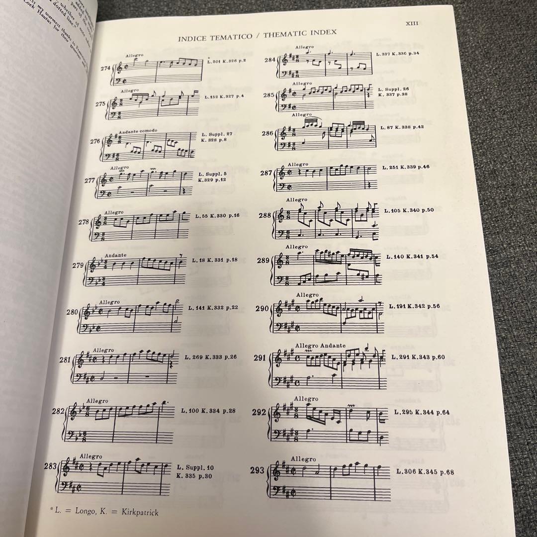 Scarlatti Sonate per clavicembalo 6巻