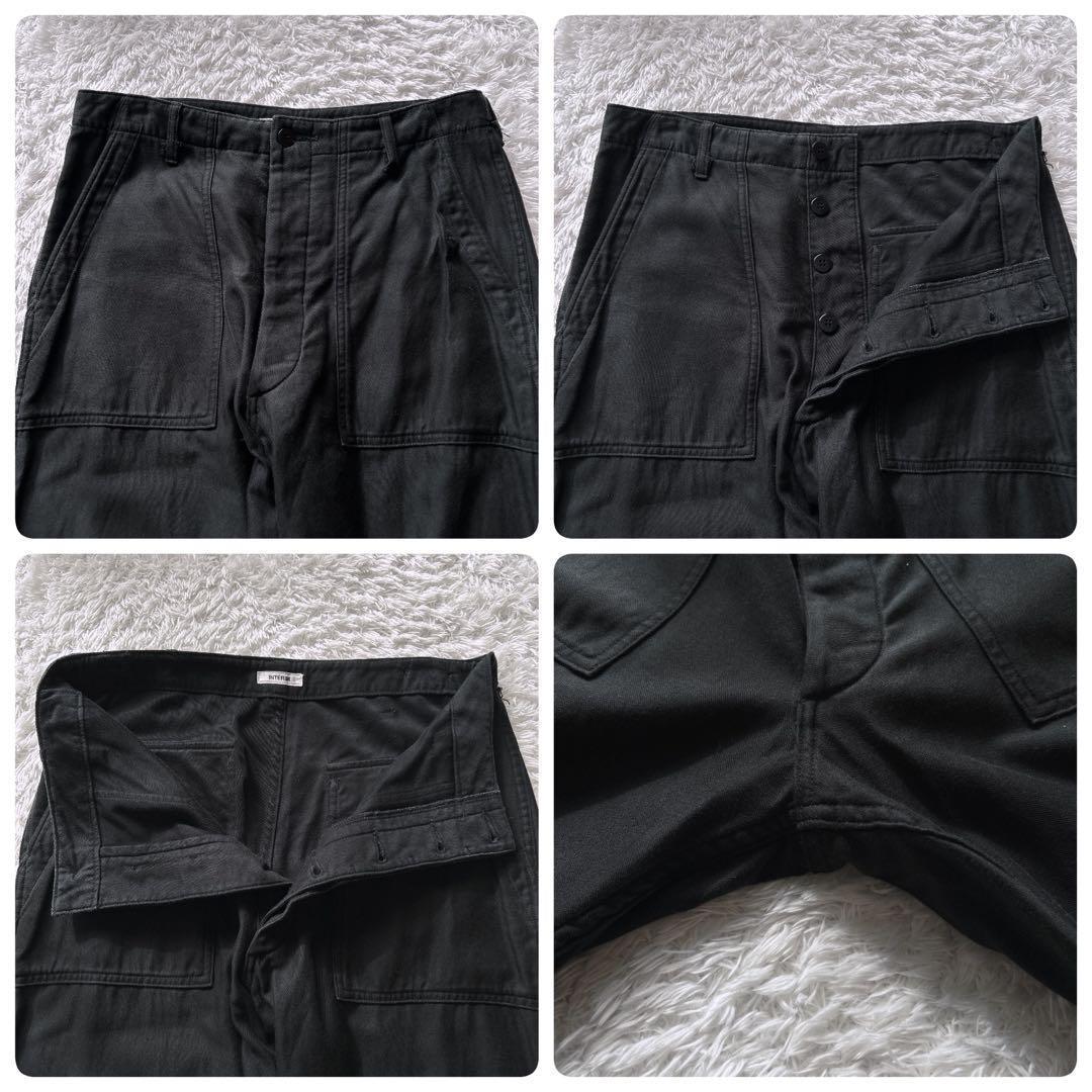 パンツ INTERIM GIZA BACK SATIN BAKER PANTS
