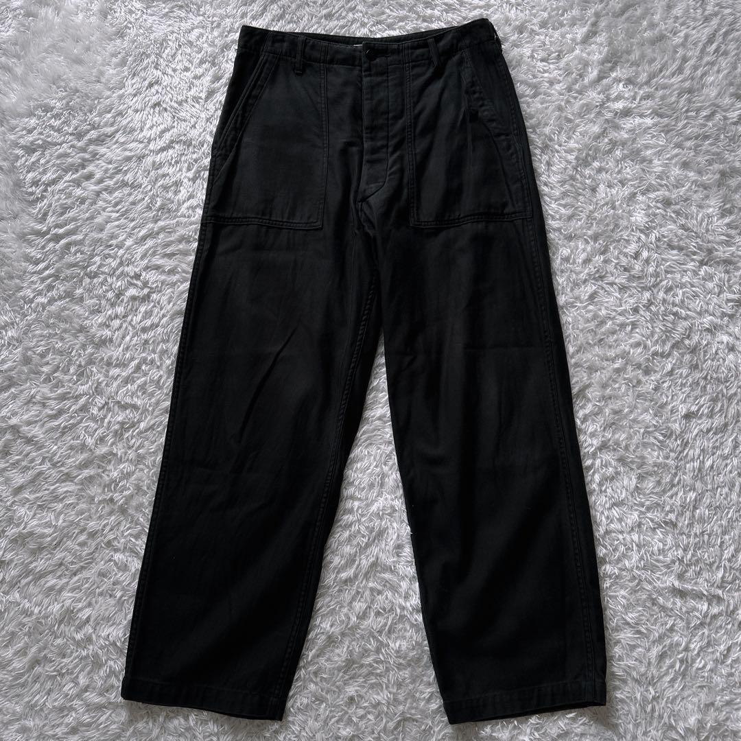 パンツ INTERIM GIZA BACK SATIN BAKER PANTS