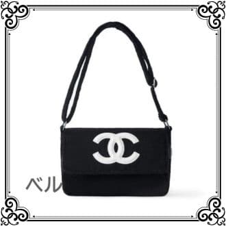 【新品未使用】シャネルノベルティショルダーバッグ　ブラック　迅速発送